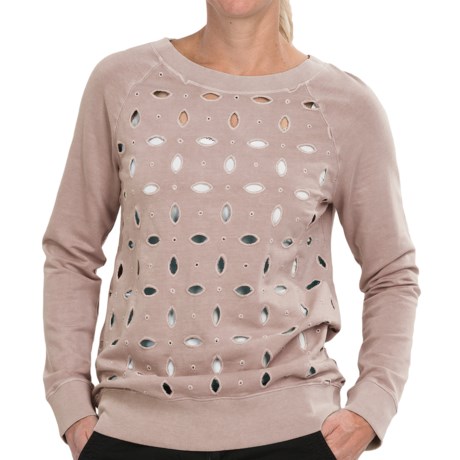 65%OFF レディースカジュアルセーター （女性用）ディランヴィンテージハトメセーター dylan Vintage Eyelet Sweater (For Women)